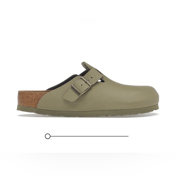 Birkenstock Shoes - Birkenstock Boston Vegan
Birkibuc Khaki